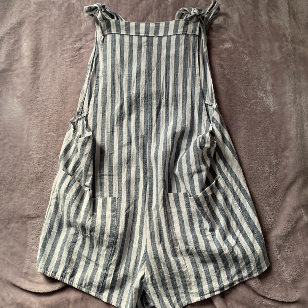 Pinstripe Romper
